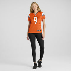 NFL Talanoa Hufanga Denver Broncos Women's Team Game Jersey - Orange
