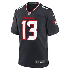 NFL Christian Kirk Houston Texans Team Game Jersey - Navy