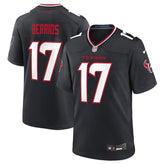 NFL Braxton Berrios Houston Texans Team Game Jersey - Navy
