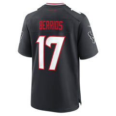 NFL Braxton Berrios Houston Texans Team Game Jersey - Navy