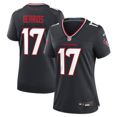 NFL Braxton Berrios Houston Texans Women's Team Game Jersey - Navy