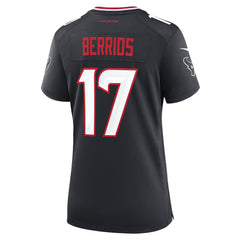 NFL Braxton Berrios Houston Texans Women's Team Game Jersey - Navy