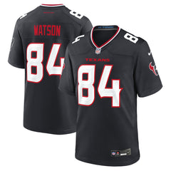 NFL Justin Watson Houston Texans Team Game Jersey - Navy