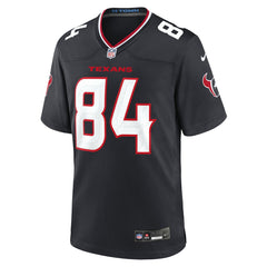 NFL Justin Watson Houston Texans Team Game Jersey - Navy