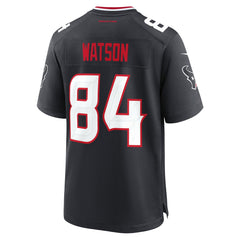 NFL Justin Watson Houston Texans Team Game Jersey - Navy