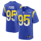 Poona Ford Los Angeles Rams Team Game Jersey Royal
