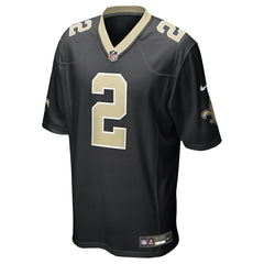 NFL Spencer Rattler New Orleans Saints Team Game Jersey - Black