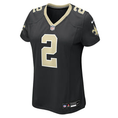NFL Spencer Rattler New Orleans Saints Women's Team Game Jersey - Black