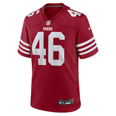 NFL Jon Weeks San Francisco 49ers Team Game Jersey - Scarlet