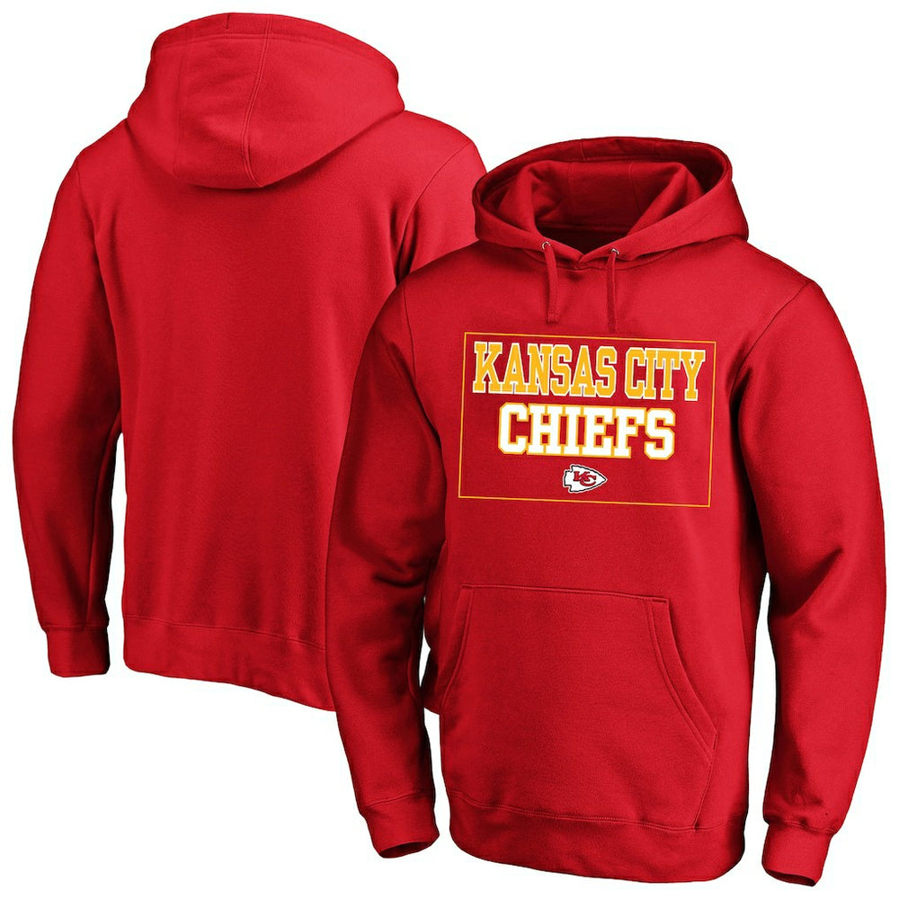 Kansas City Chiefs Big & Tall Fleece Hoodie Red