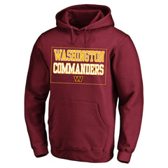 Washington Commanders Big & Tall Fleece Hoodie Maroon