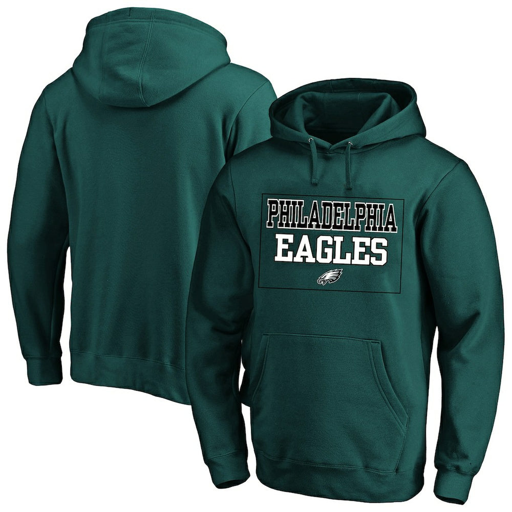 Philadelphia Eagles Big & Tall Fleece Hoodie Midnight Green