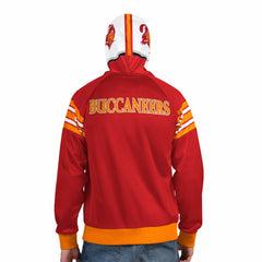 Tampa Bay Buccaneers Pro Player Retro Helmet Full-Zip Hooded Track Jacket Red/Orange