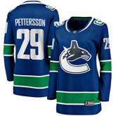 NHL Marcus Pettersson Vancouver Canucks Fanatics Women's Home Breakaway Player Jersey - Blue