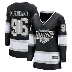 NHL Andrei Kuzmenko Los Angeles Kings Fanatics Women's Home Breakaway Player Jersey - Black