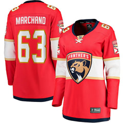 NHL Brad Marchand Florida Panthers Fanatics Women's Home Breakaway Player Jersey - Red