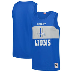 Detroit Lions Retro Colorblock Tank Top Blue