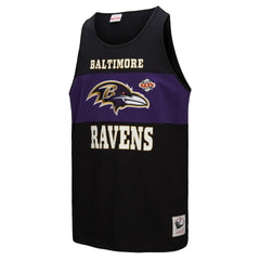 Baltimore Ravens Retro Colorblock Tank Top Black
