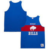 Buffalo Bills Retro Colorblock Tank Top Royal