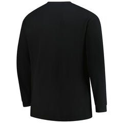 Atlanta Falcons Big & Tall Throwback Thermal Long Sleeve T-Shirt Black