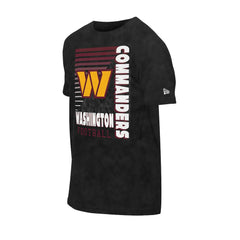 Washington Commanders New Era Enzyme Washed Oversized T-Shirt Black