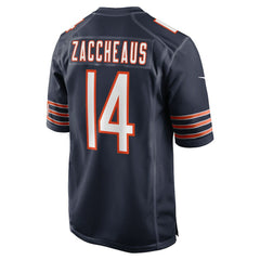 NFL Olamide Zaccheaus Chicago Bears Team Game Jersey - Navy