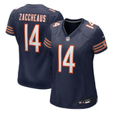 Olamide Zaccheaus Chicago Bears Women's Team Game Jersey Navy