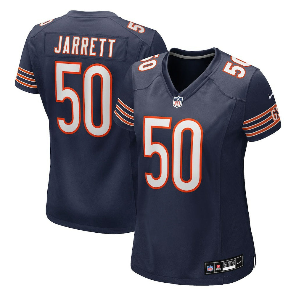 NFL Grady Jarrett Chicago Bears Women's Team Game Jersey - Navy