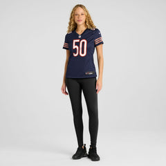 NFL Grady Jarrett Chicago Bears Women's Team Game Jersey - Navy