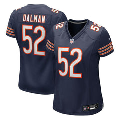 NFL Drew Dalman Chicago Bears Women's Team Game Jersey - Navy