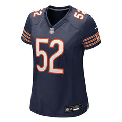 NFL Drew Dalman Chicago Bears Women's Team Game Jersey - Navy