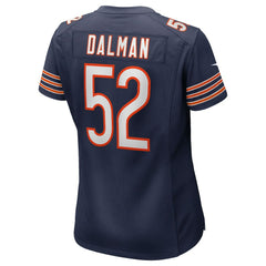 NFL Drew Dalman Chicago Bears Women's Team Game Jersey - Navy