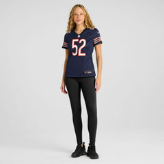 NFL Drew Dalman Chicago Bears Women's Team Game Jersey - Navy