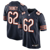 NFL Joe Thuney Chicago Bears Team Game Jersey - Navy