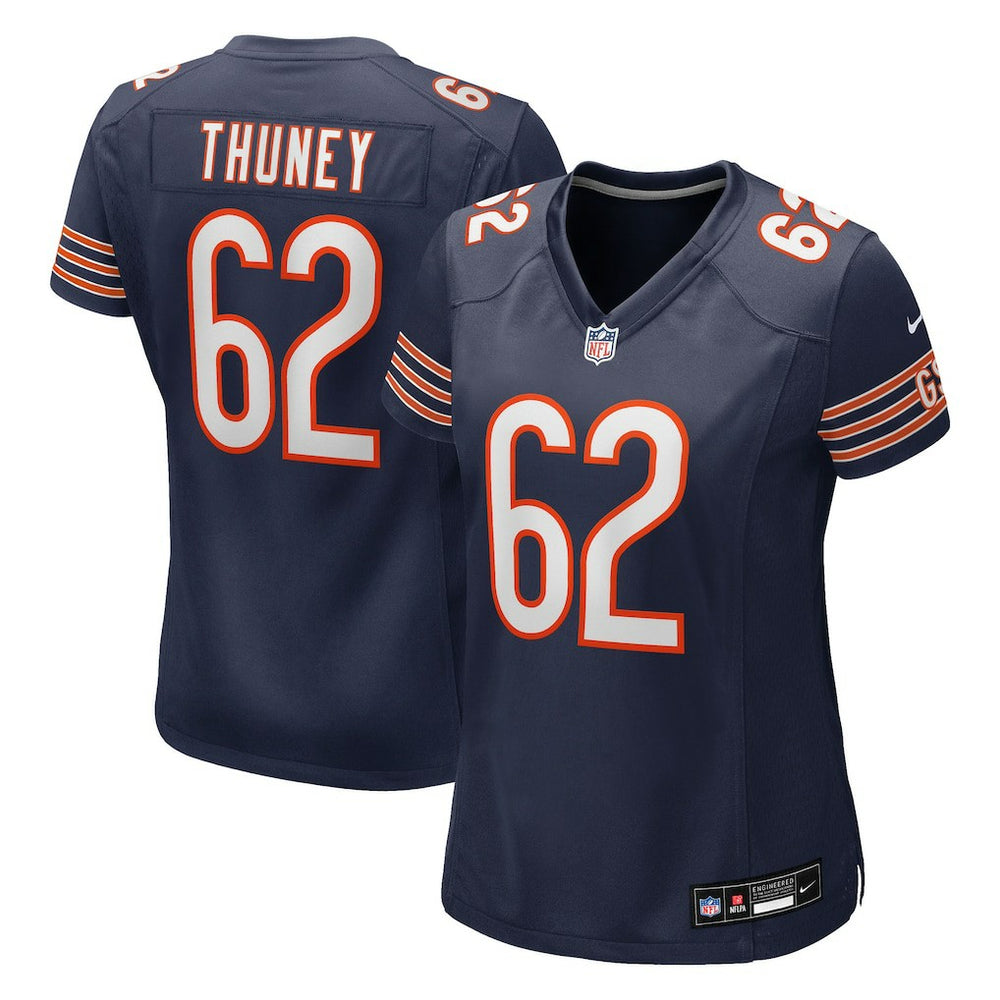 NFL Joe Thuney Chicago Bears Women's Team Game Jersey - Navy