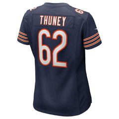 NFL Joe Thuney Chicago Bears Women's Team Game Jersey - Navy