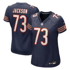 NFL Jonah Jackson Chicago Bears Women's Team Game Jersey - Navy