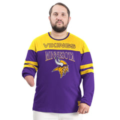 Minnesota Vikings G-III Sports by Carl Banks Adaptive Outlast Long Sleeve T-Shirt Purple/Gold