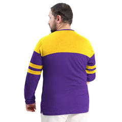 Minnesota Vikings G-III Sports by Carl Banks Adaptive Outlast Long Sleeve T-Shirt Purple/Gold