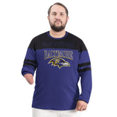 Baltimore Ravens G-III Sports by Carl Banks Adaptive Outlast Long Sleeve T-Shirt Purple/Black