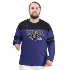 Baltimore Ravens G-III Sports by Carl Banks Adaptive Outlast Long Sleeve T-Shirt Purple/Black