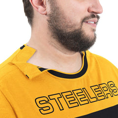 Pittsburgh Steelers G-III Sports by Carl Banks Adaptive Outlast Long Sleeve T-Shirt Black/Gold