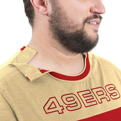 San Francisco 49ers G-III Sports by Carl Banks Adaptive Outlast Long Sleeve T-Shirt Scarlet/Gold