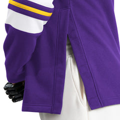 Minnesota Vikings G-III Sports by Carl Banks Adaptive Lord Stanley Crewneck Sweatshirt Purple