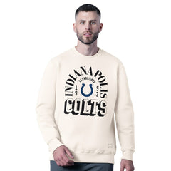 Indianapolis Colts MSX by Michael Strahan Whiteout Tri-Blend Sweatshirt White