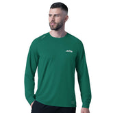 New York Jets MSX by Michael Strahan Forward Long-Sleeve T-Shirt Green