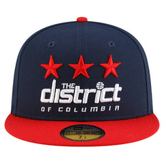 Washington Wizards Statement Edition Jersey Hook 59Fifty Fitted Hat Navy