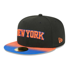 New York Knicks Jersey Hook Statement Edition 59FIFTY Fitted Hat Black/Blue