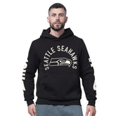 Seattle Seahawks Starter Handoff Fleece Hoodie Sweatshirt Black