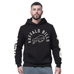 Buffalo Bills Starter Handoff Fleece Hoodie Sweatshirt Black